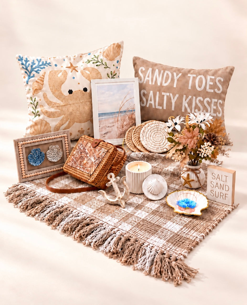 Exclusive - Sandy Toes and Cozy Days