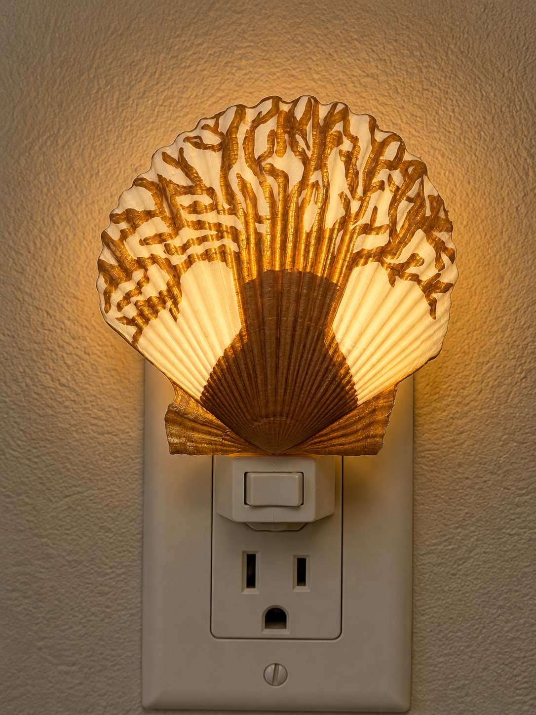 Night Light - Gold Tree